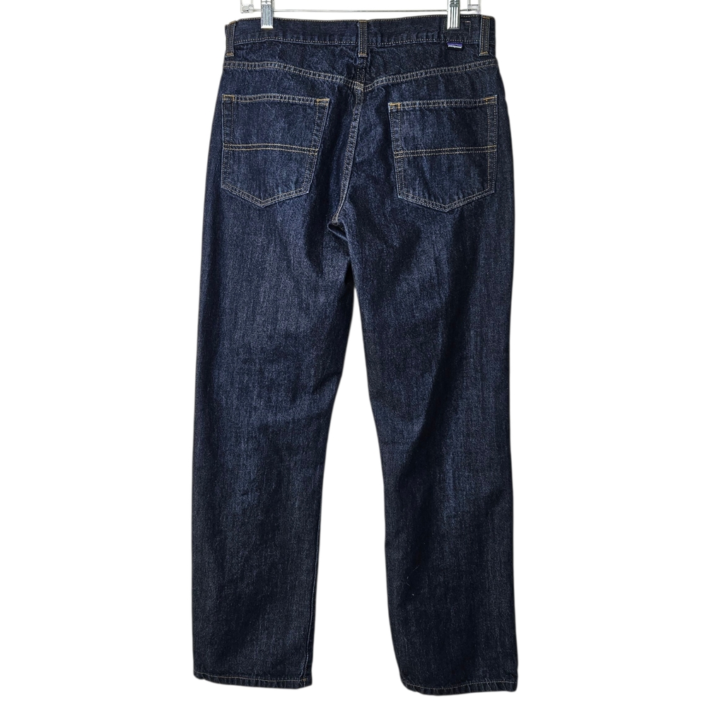 Patagonia M's Regular Fit Jeans Mens 32x31 Dark Wash Organic Cotton - Picture 2 of 12